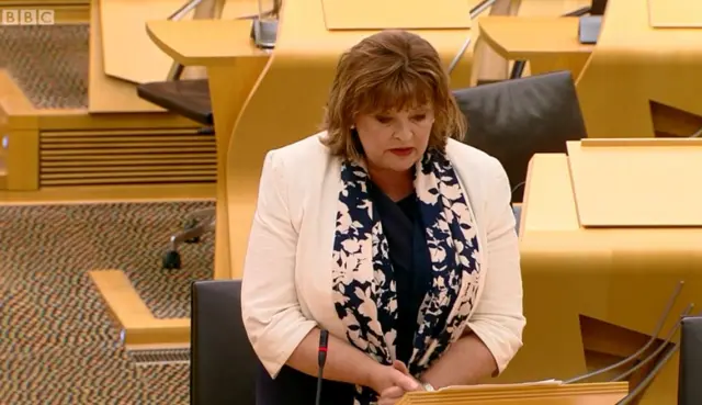 Culture Secretary Fiona Hyslop