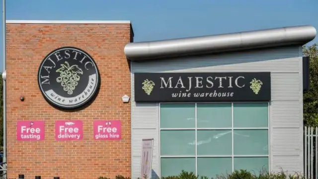 Majestic wine branch