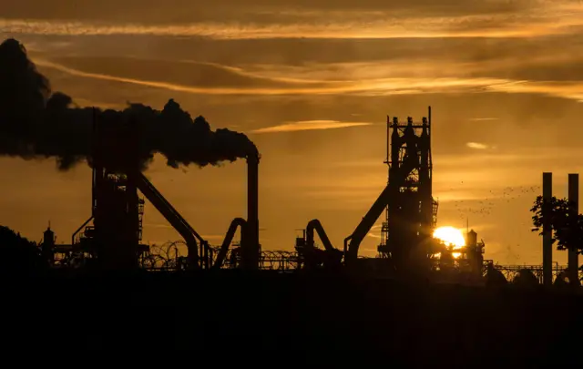 British Steel in Scunthorpe