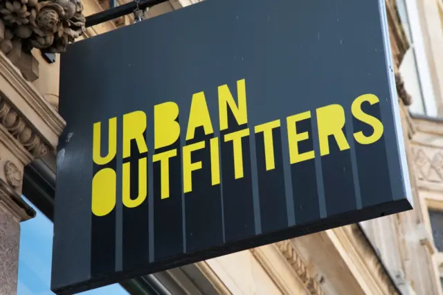 Urban outfitters sign