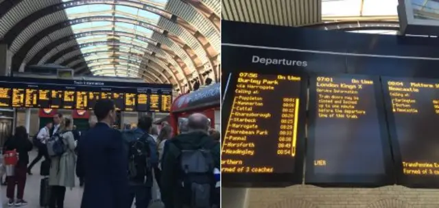 York rail information board