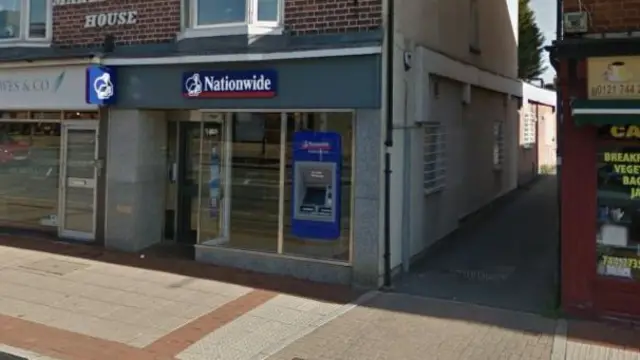 Nationwide branch on Stratford Road, Shirley