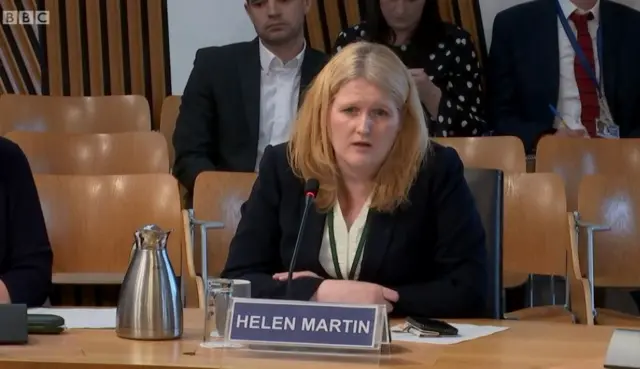 Helen Martin from the STUC