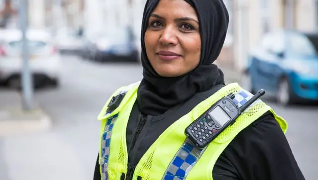 Female police officer