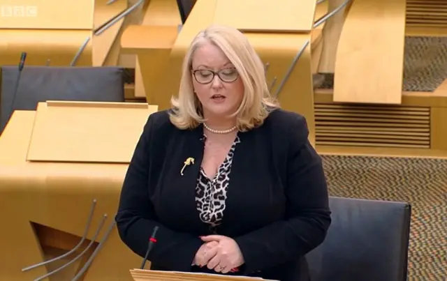 Older People's Minister Christina McKelvie