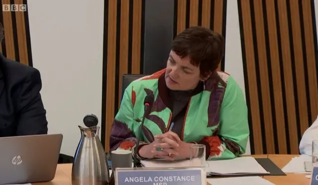 SNP MSP Angela Constance