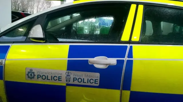 Warwickshire police car