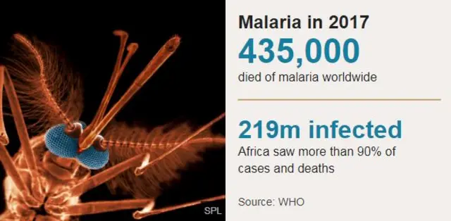 Latest malaria figures