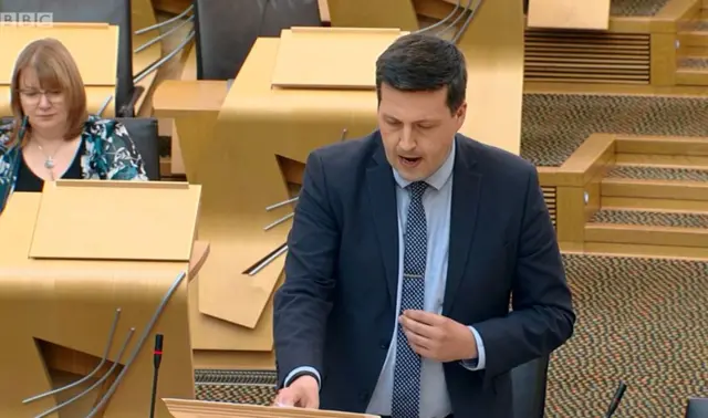 Business Minister Jamie Hepburn