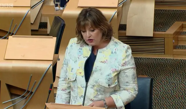 Culture Secretary Fiona Hyslop