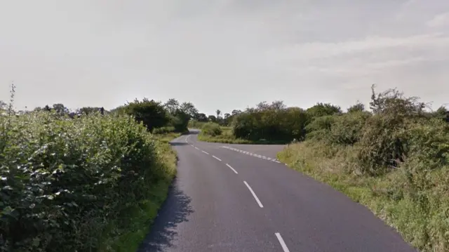 Frankley Lane approaching junction with Scotland Lane