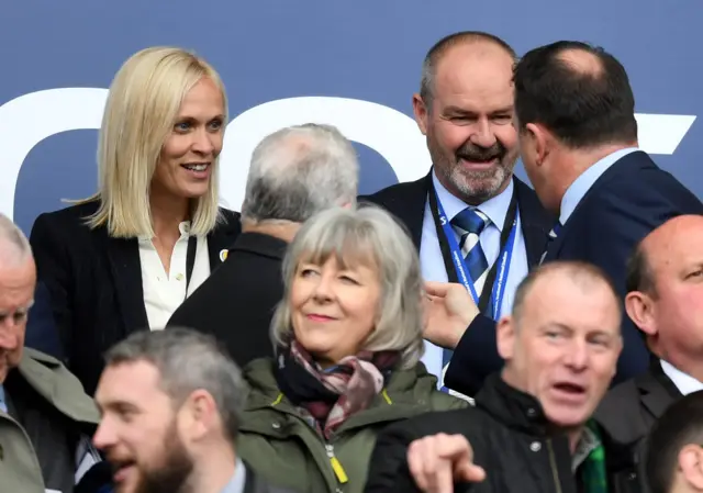 Scotland bosses Shelley Kerr and Steve Clarke