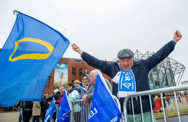 Leinster fans