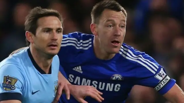 Frank Lampard and John Terry