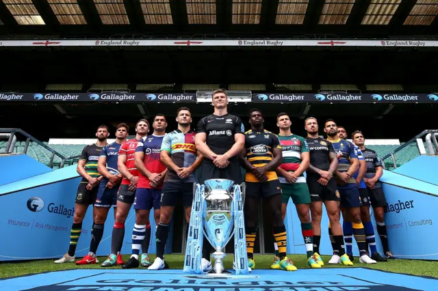 Premiership rugby season launch