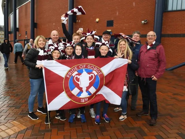 Hearts fans