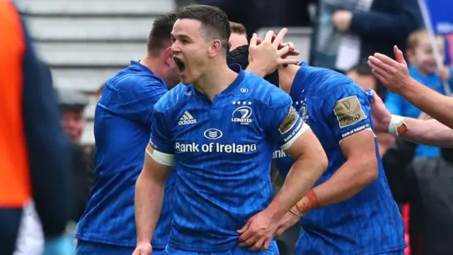 Johnny Sexton started on the bench for Leinster in their semi-final against Munster