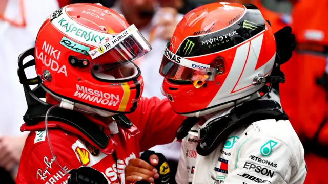 Vettel and Hamilton