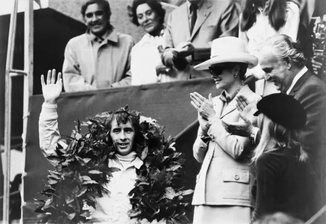 Sir Jackie Stewart wins in Monaco in 1971