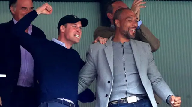 Duke of Cambridge and John Carew