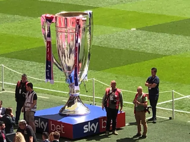 Replica play-off trophy