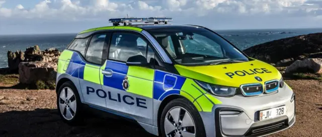 Jersey Police car