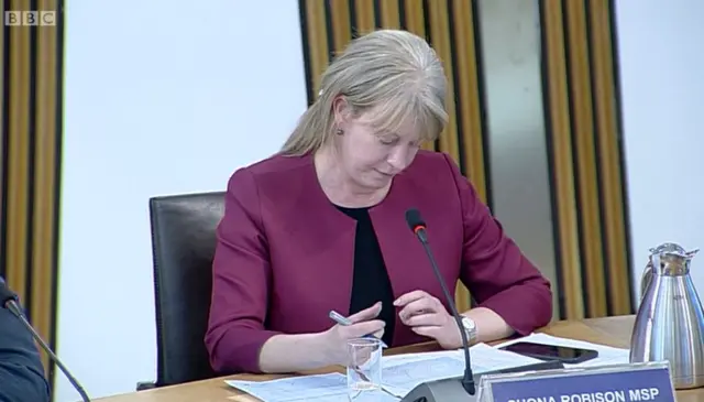 SNP MSP Shona Robison