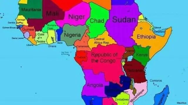 Map of Africa