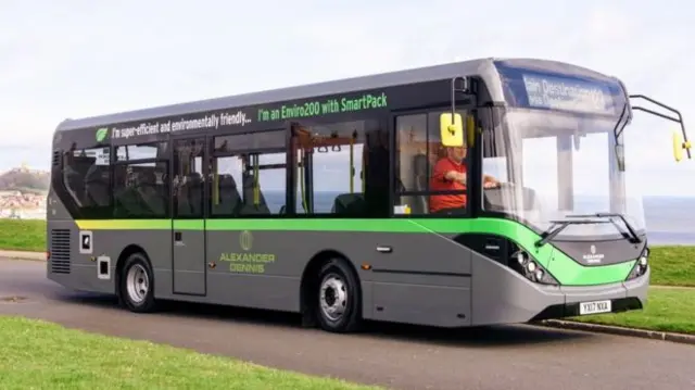 An Alexander Dennis bus