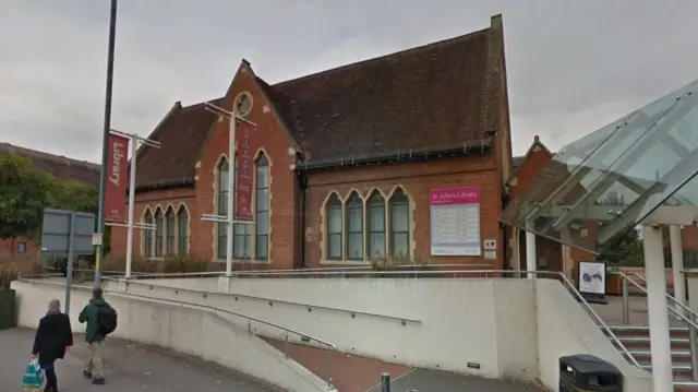 St John's library, Worcester