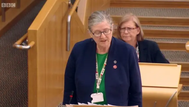 Labour MSP Claudia Beamish