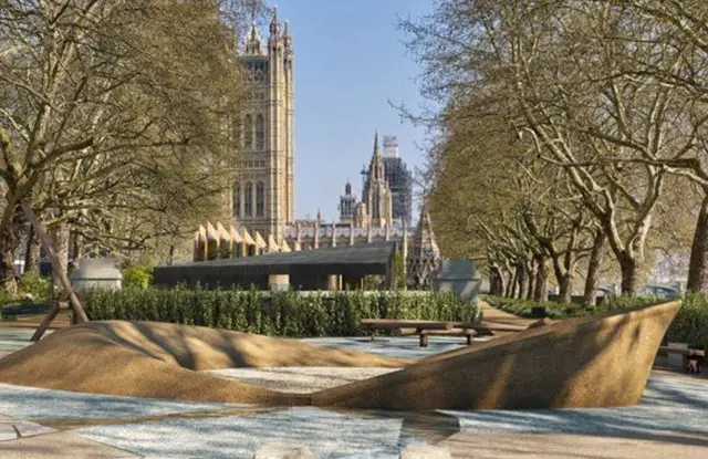 Artist's impression of what the Holocaust Memorial Learning Centre will look like, after plans were updated in April 2019.