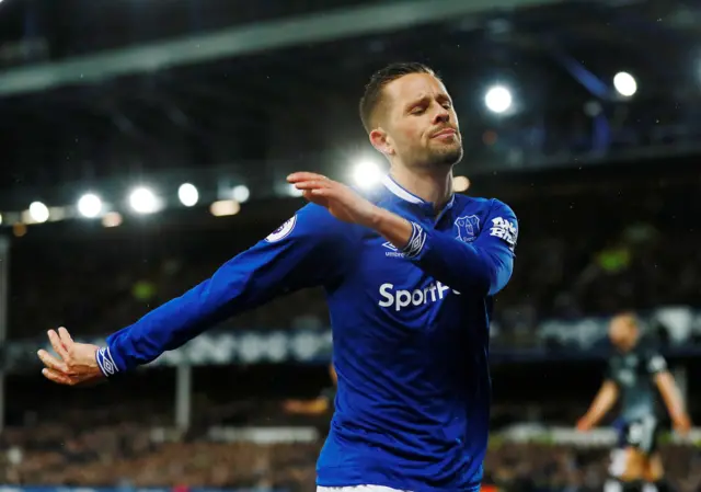 Everton's Gylfi Sigurdsson