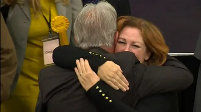 Lib Dems celebrate victory