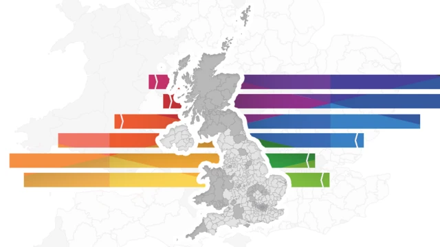 Graphic representing interactive election map