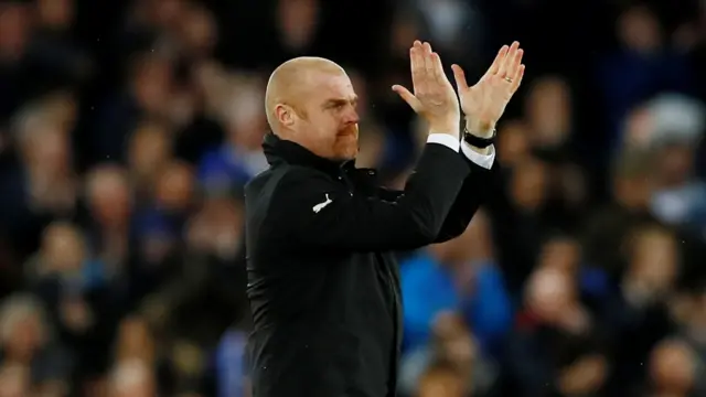 Burnley manager Sean Dyche