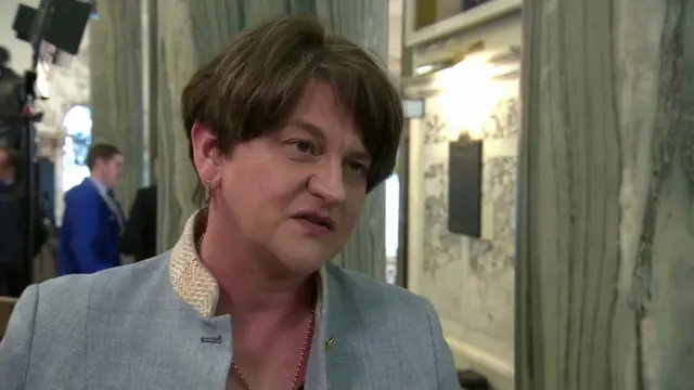 DUP leader Arlene Foster