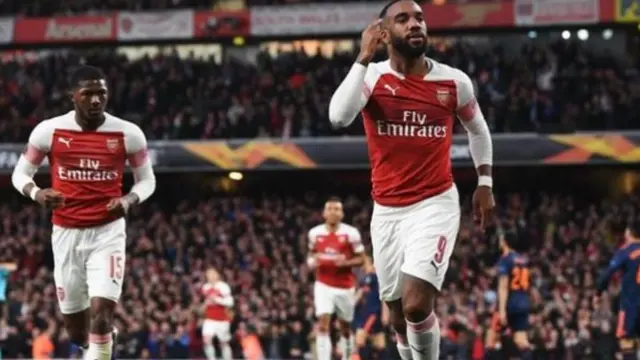 Alexandre Lacazette has scored four goals in his last eight games for Arsenal