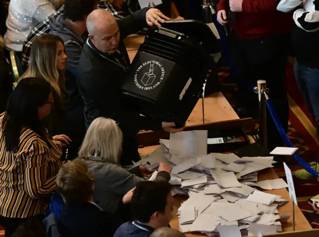 Counting underway in Belfast