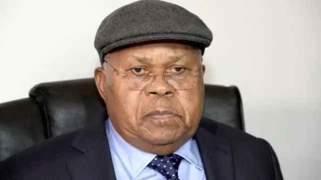 President of the opposition party Union for Democracy and Social Progress (UDPS) Etienne Tshisekedi attends a signature agreement with main opposition parties of the Democratic Republic of Congo on June 10, 2016 in Genval, outside Brussels as they gather against President Joseph Kabila"s expected bid to remain in office.