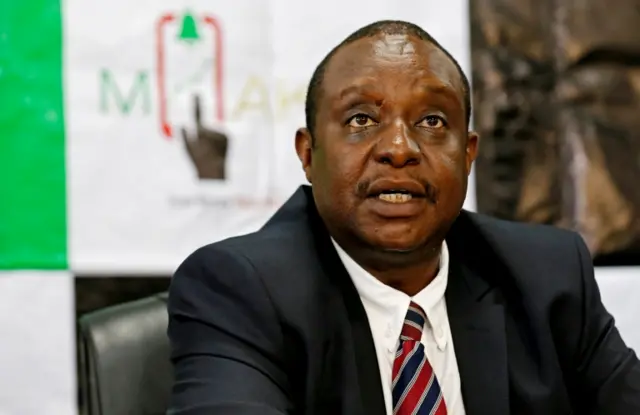 Kenya's Cabinet Secretary of National Treasury Henry Rotich addresses delegates at the Treasury building in Nairobi, Kenya March 23, 2017.