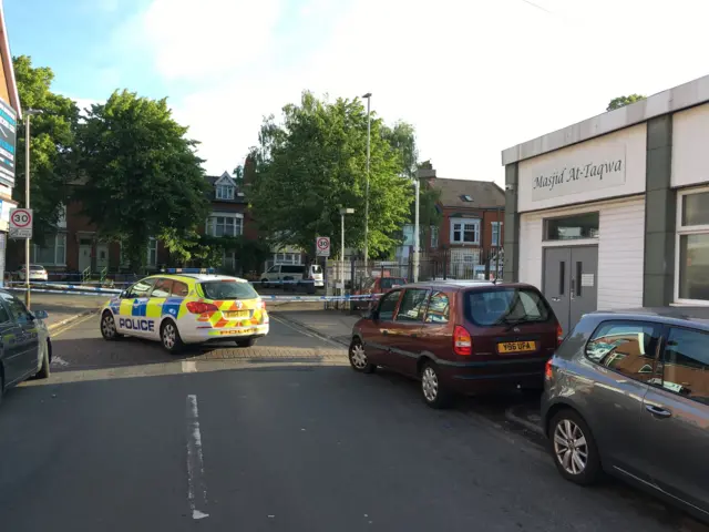 Leicester mosque hit-and-run