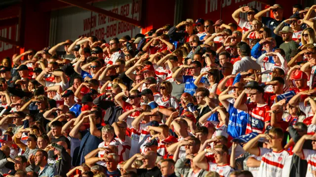 Fans at Craven Park