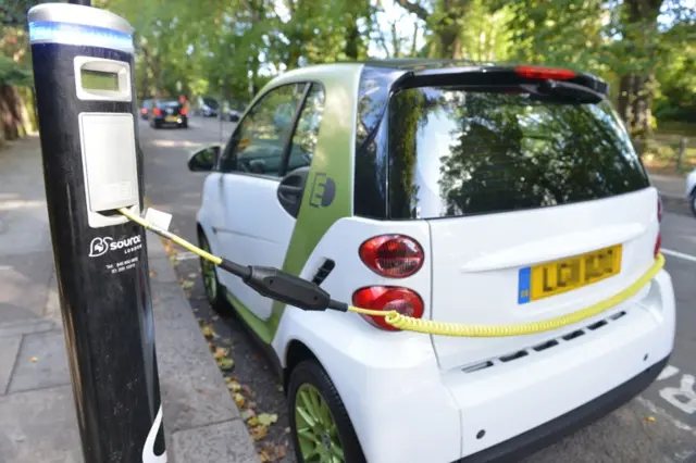 Electric car charging