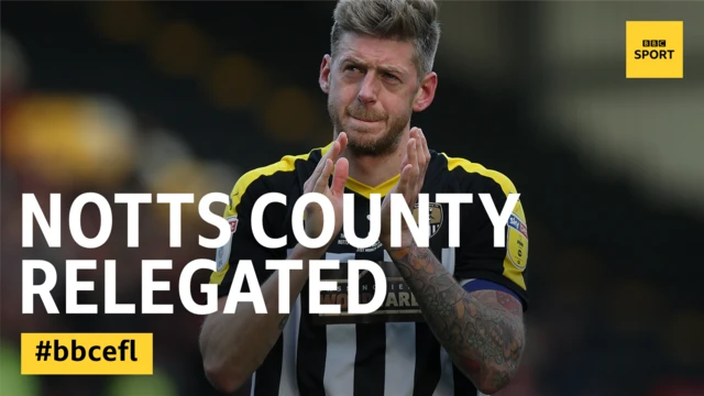 Notts County down