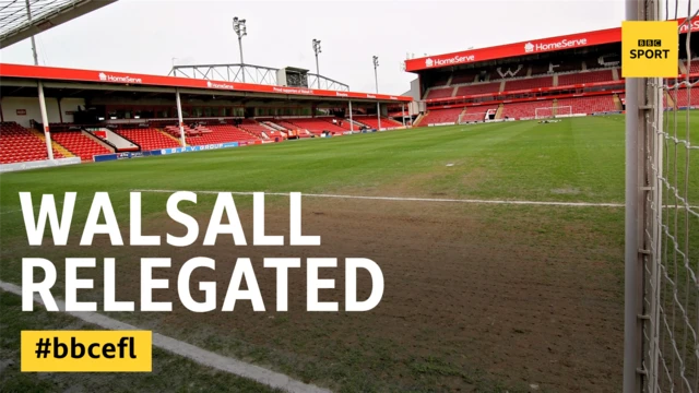 Walsall down