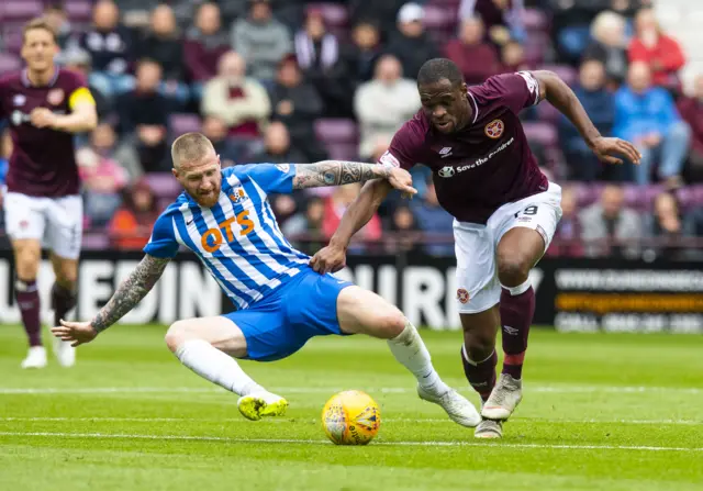 Hearts v Kilmarnock