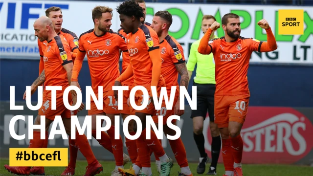 Luton champions