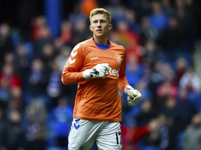 Midfielder Ross McCrorie enjoyed his brief cameo in goals for Rangers
