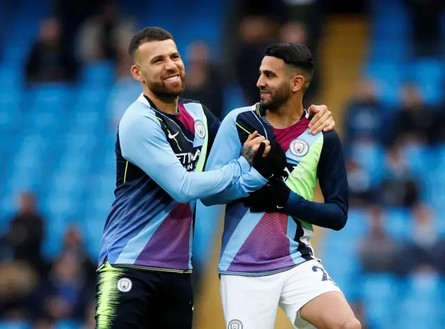 Nicolas Otamendi  and Riyad Mahrez